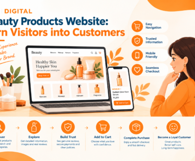Beauty Products Website: Turn Visitors into Customers
