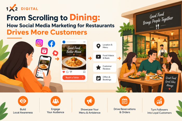 From Scrolling to Dining: How Social Media Marketing for Restaurants Drives More Customers