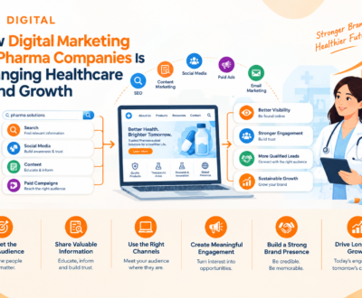How Digital Marketing for Pharma Companies Is Changing Healthcare Brand Growth How Digital Marketing for Pharma Companies Is Changing Healthcare Brand Growth