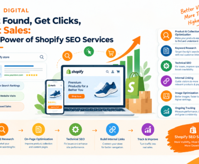Get Found, Get Clicks, Get Sales: The Power of Shopify SEO Services